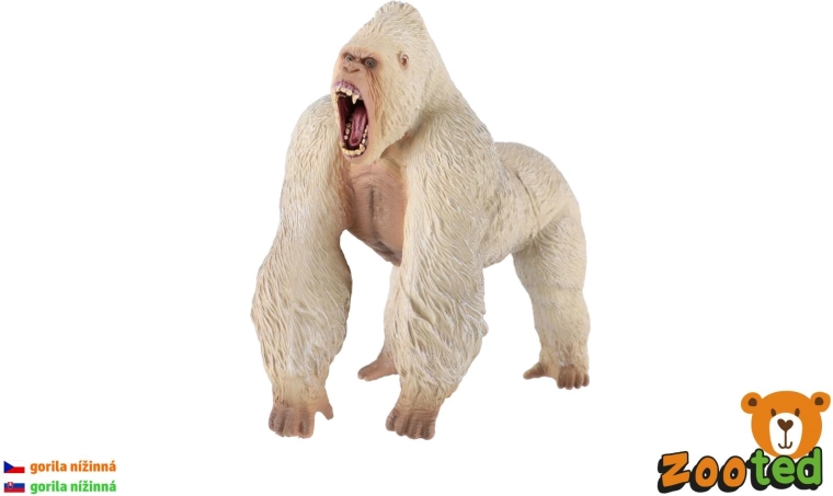 Gorila nížinná – plastová figurka 17 cm