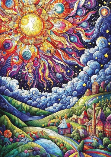 Puzzle Kosmický dosah 1500 dílků