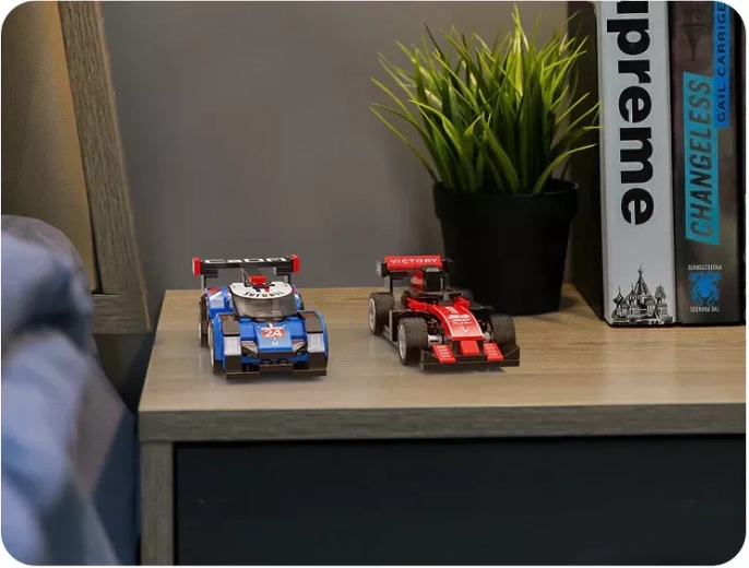 Kompaktní velikost na domácí závody