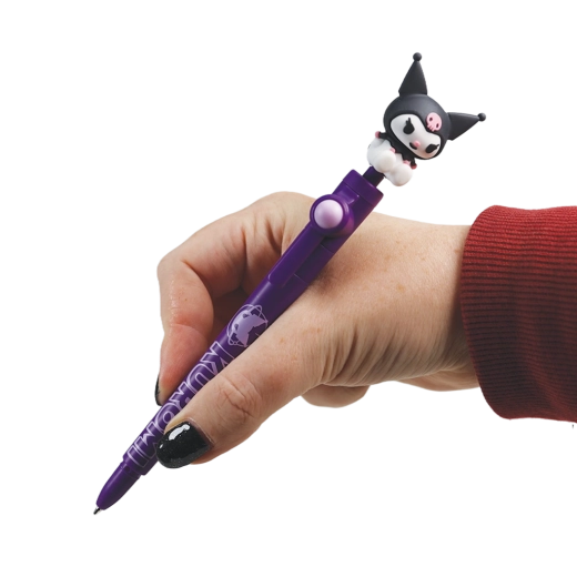Pohodlný úchop a stylový fialovo-černý design