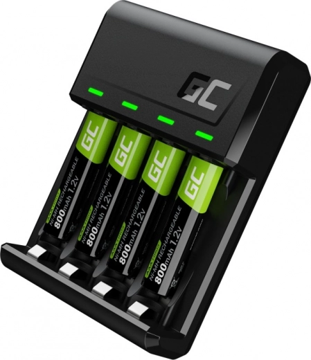 Nabíječka VitalCharger + 4x AAA akumulátory 800mAh