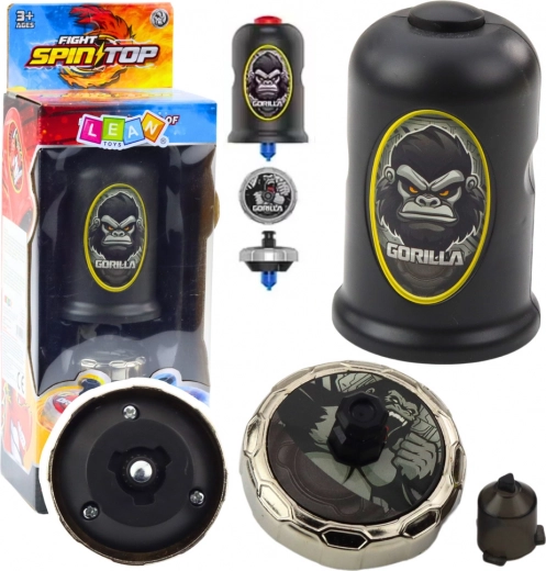 Set Wyrzutnia s Létajícím Diskem Gorila Černý
