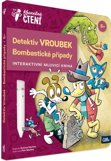 ALBI Kouzelné čtení Detektiv Vroubek: Bombastické případy
