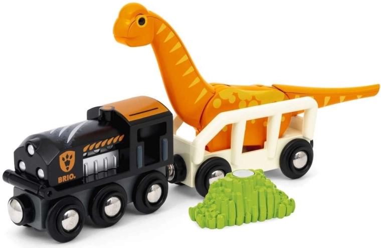 Dinosauří dobrodružství na kolejích
