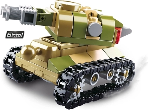 Sluban King of Land Force Stavebnice Vojenský Robot