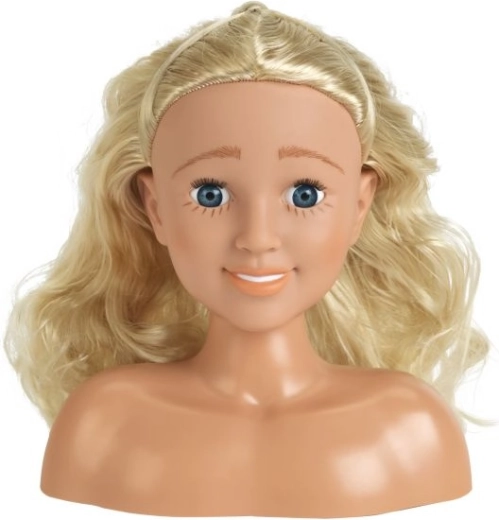 Dlouhé blond vlasy pro kreativní účesy