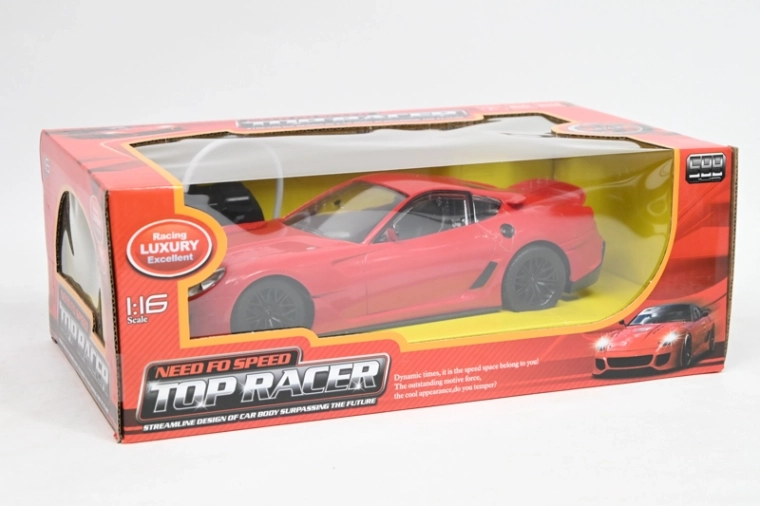 Top Racer rc závodní auto červené 1:16