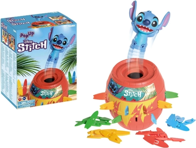 Tomy Pop up stitch – společenská hra