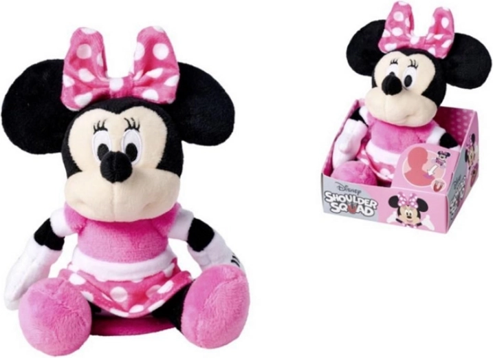 Disney Minnie plyšová hračka na rameno 12 cm