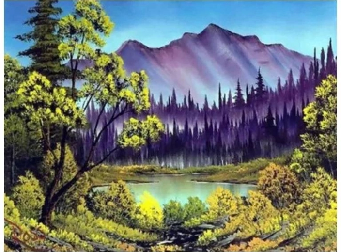 Norimpex diamantové malování krajina 30 × 40 cm