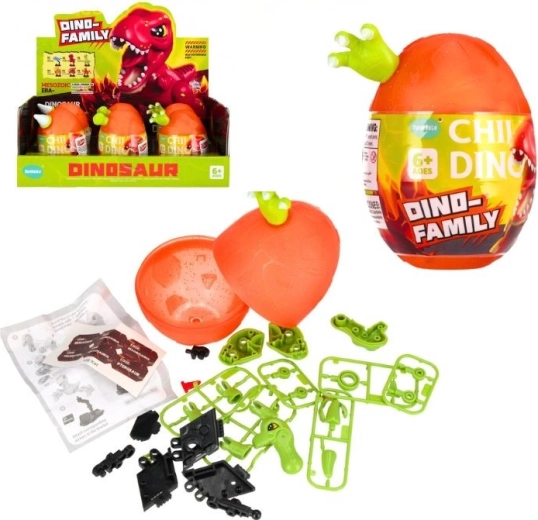 Dino Family dinosaurus ve vajíčku – překvapení (3 varianty)