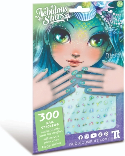 300 samolepek pro kreativní manikúru