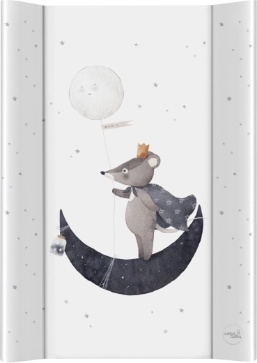 Ceba Baby dvoustranná přebalovací podložka s pevnou deskou ultra light moon prince 50 × 70 cm