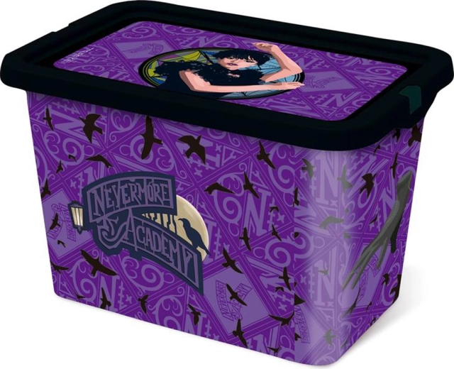 Plastový úložný box s víkem Wednesday 7 l