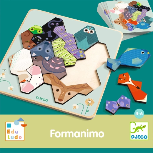 DJECO Formanimo – zvířátka z tvarů