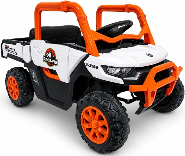 Dětské elektrické off-road autíčko 4x4 24 V oranžové