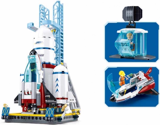 Vesmírná stavebnice - Středisko pro start raketoplánu