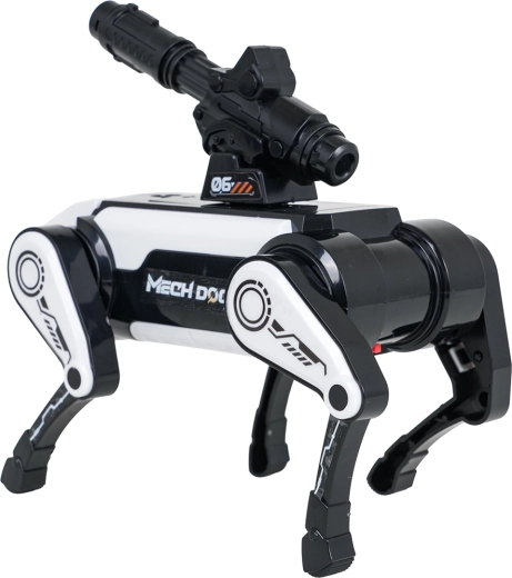 Futuristický robotický pes s LED osvětlením