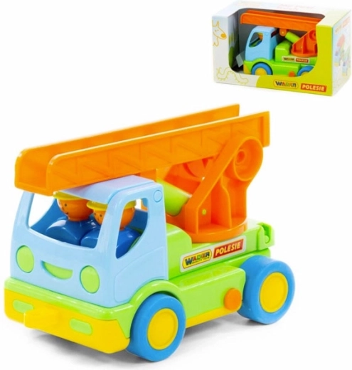 Hasičské auto s žebříkem Můj první náklaďák