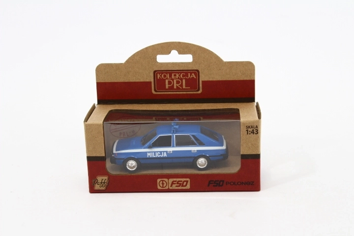 Model vozu FSO Polonez Milicja v měřítku 1:43