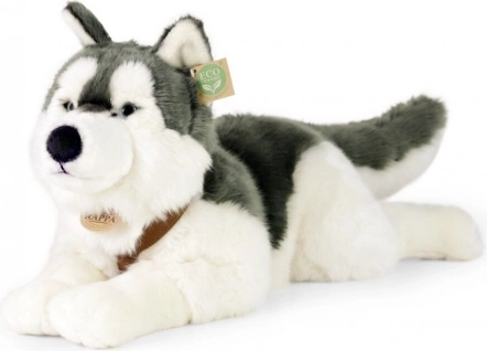 Plyšový pes Husky 60 cm ECO FRIENDLY