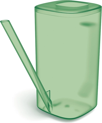 Zahradní konvička TUBI 1,6 l – transparentně zelená