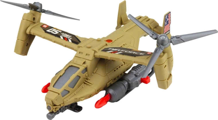 Helikoptéra s raketometem pro letecké mise