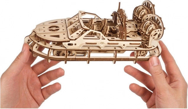 Detailní 3D dřevěné puzzle pro středně pokročilé