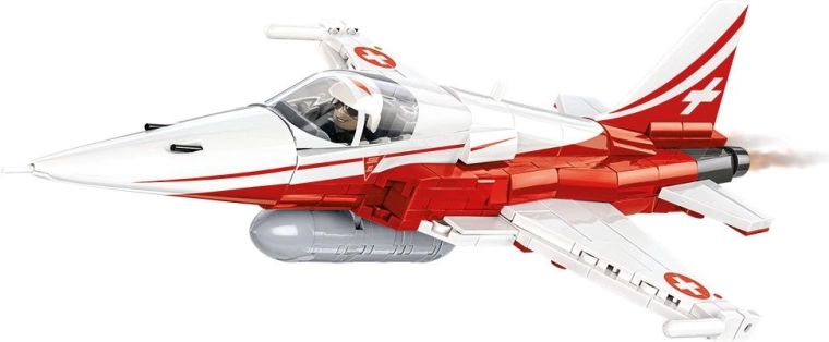 Věrné zpracování v barvách Patrouille Suisse