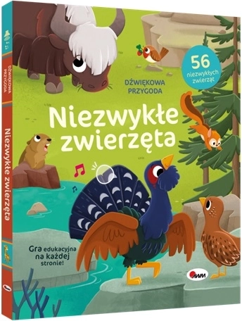 Dźwiękowa przygoda: Niezwykłe zwierzęta – interaktivní zvuková knížka