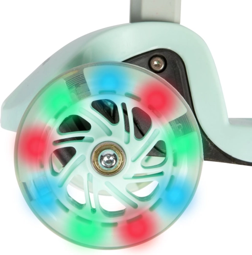 LED kolečka, která svítí při jízdě