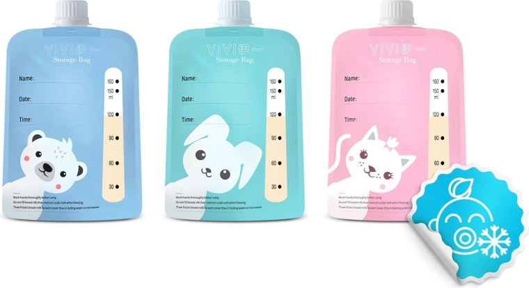 Sáčky na mléko v balení