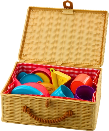 Vše v jednom košíku – 23 dílů pro čajový dýchánek