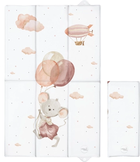 Ceba Baby cestovní přebalovací podložka Basic Mouse 80 × 50 cm