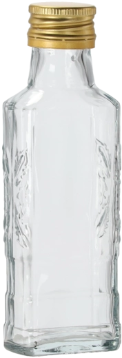 Skleněná láhev Moskwa 100 ml se šroubovacím uzávěrem