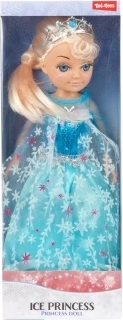Ledová zimní princezna panenka 38 cm