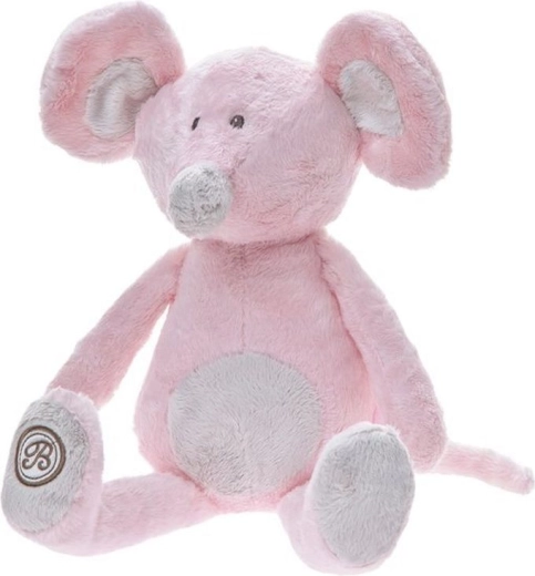 Plyšová myška Lena růžová 25 cm