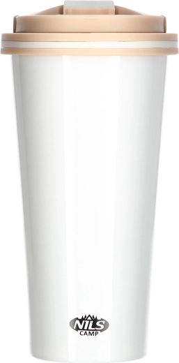 Termohrnek NILS Camp 500 ml – bílý
