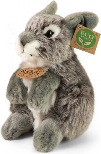 Plyšový zajíček šedý 20 cm eco friendly