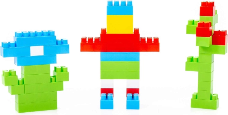 Kreativní stavění s 174 dílky