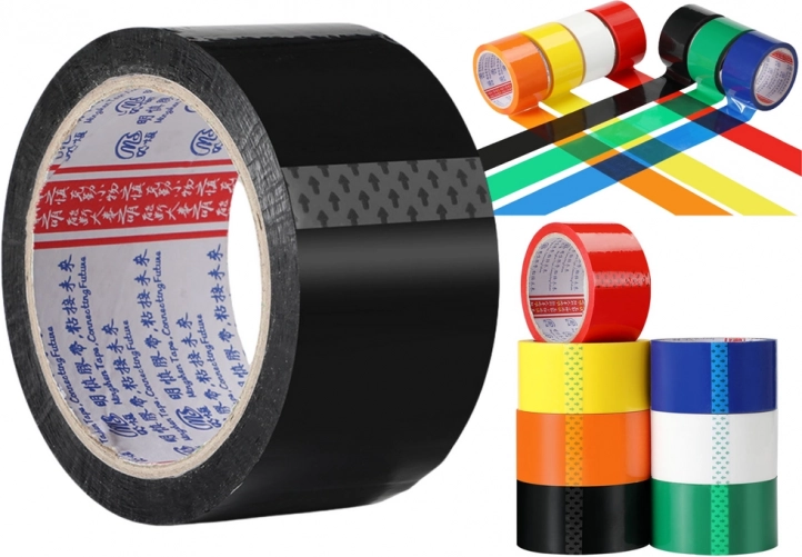 černá akrylová balicí páska 48 mm x 50 yd