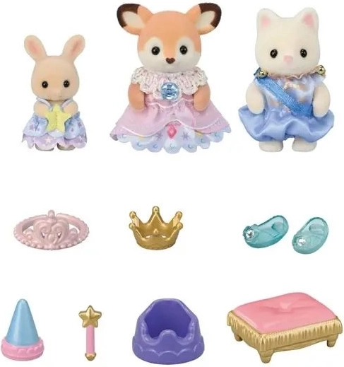 Tři princezny ze světa Sylvanian Families
