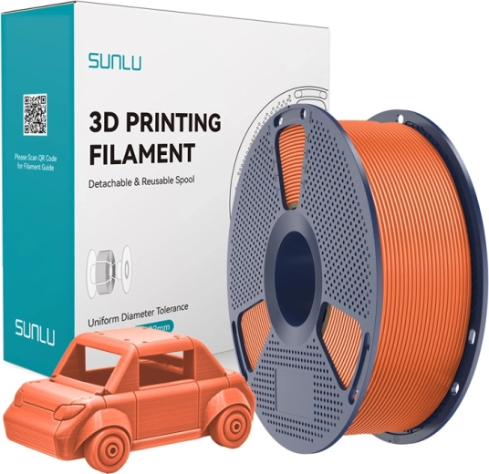 Sunlu PETG filament slunečně oranžový