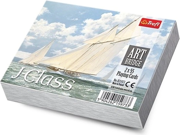 Sada karet ART BRIDGE – J-Class, brydžový formát