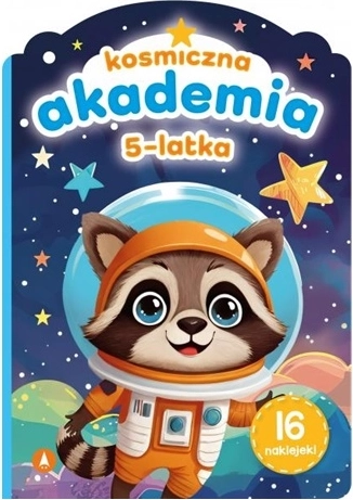 Kosmická akademie pro pětileté – pracovní sešit se samolepkami