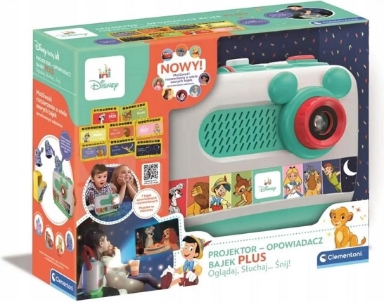 Clementoni Baby projektor a vypravěč pohádek Disney Plus