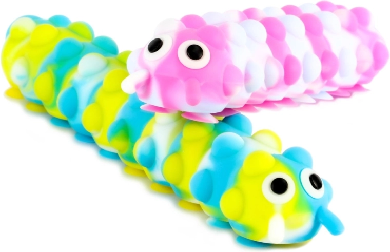 Texturovaný povrch a pestré barvy