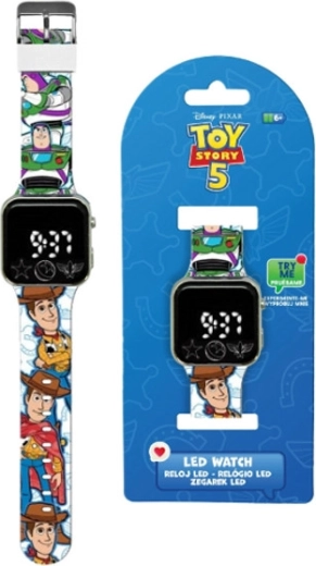 Dětské LED hodinky Toy Story 5 Woody