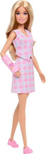 Stylový kostkovaný outfit