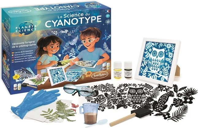 Sentosphere Kyanotypie – vyvolávání obrázků
